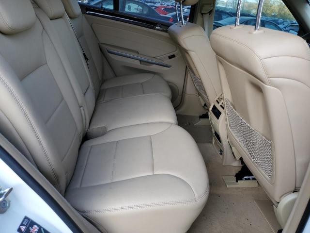 4JGBB8GB4BA746095 - 2011 MERCEDES-BENZ ML 350 4MATIC WHITE photo 10