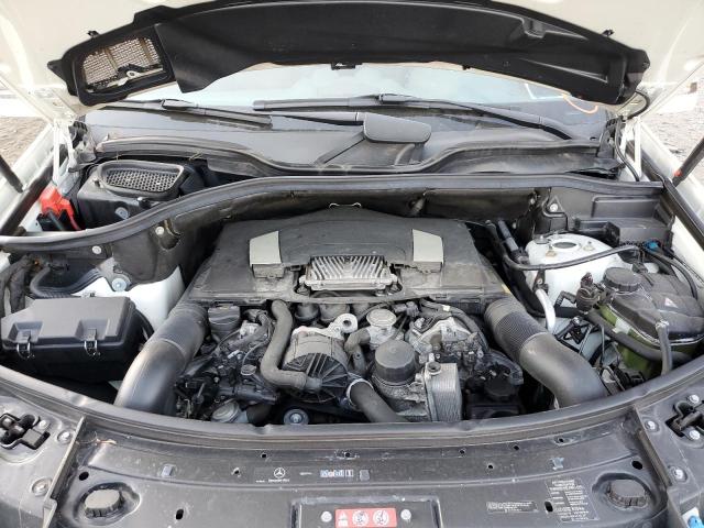 4JGBB8GB4BA746095 - 2011 MERCEDES-BENZ ML 350 4MATIC WHITE photo 11