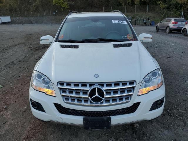 4JGBB8GB4BA746095 - 2011 MERCEDES-BENZ ML 350 4MATIC WHITE photo 5