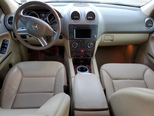 4JGBB8GB4BA746095 - 2011 MERCEDES-BENZ ML 350 4MATIC WHITE photo 8