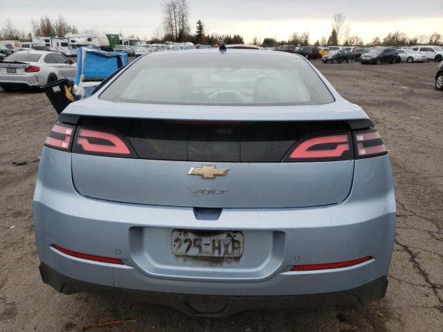 1G1RD6E49EU105672 - 2014 CHEVROLET VOLT BLUE photo 6