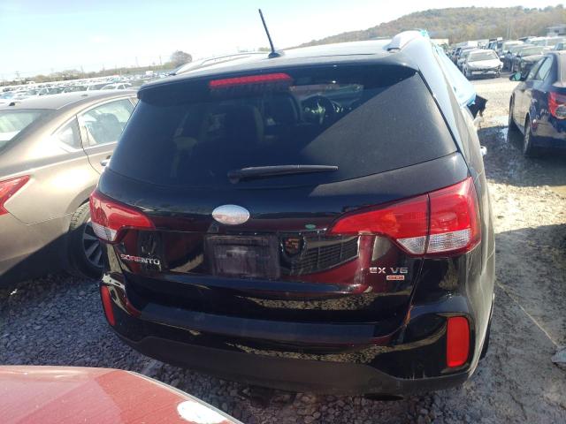 5XYKUDA77EG549034 - 2014 KIA SORENTO EX BLACK photo 6