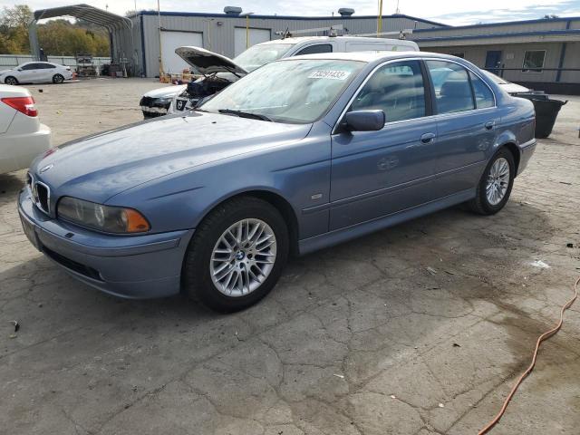 WBADT63442CH93461 - 2002 BMW 530 I AUTOMATIC BLUE photo 1