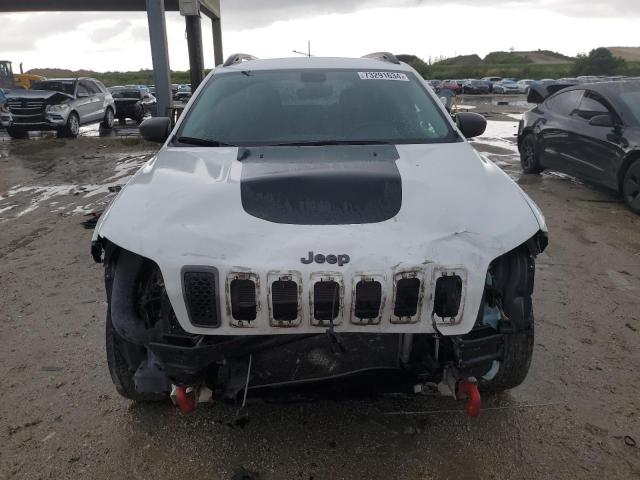 1C4PJMBX6KD200096 - 2019 JEEP CHEROKEE TRAILHAWK WHITE photo 5