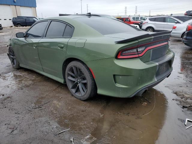 2C3CDXGJ1KH756609 - 2019 DODGE CHARGER SCAT PACK GREEN photo 2