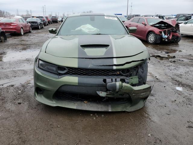 2C3CDXGJ1KH756609 - 2019 DODGE CHARGER SCAT PACK GREEN photo 5