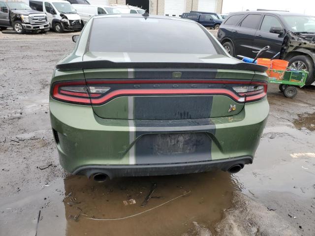 2C3CDXGJ1KH756609 - 2019 DODGE CHARGER SCAT PACK GREEN photo 6