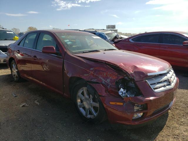 1G6DW677060193901 - 2006 CADILLAC STS RED photo 4