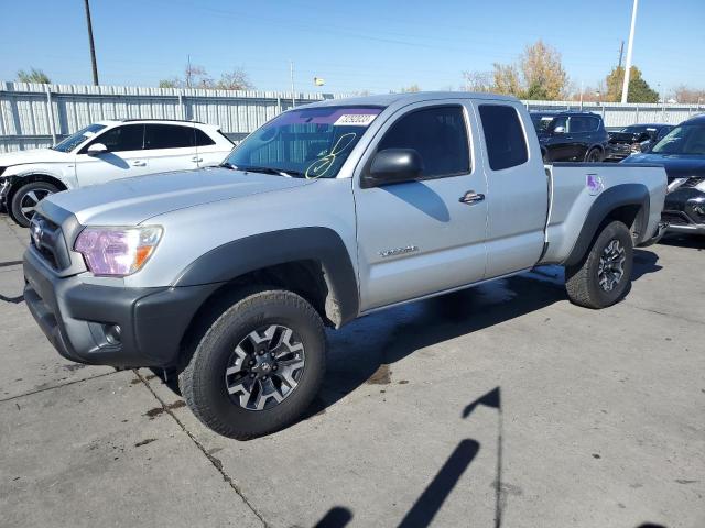 5TFUX4EN0CX009818 - 2012 TOYOTA TACOMA ACCESS CAB ვერცხლისფერი ფოტო 1