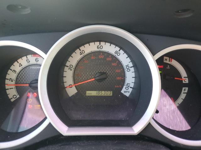 5TFUX4EN0CX009818 - 2012 TOYOTA TACOMA ACCESS CAB ვერცხლისფერი ფოტო 9