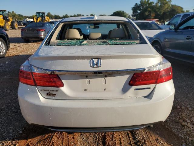 1HGCR6F55EA000250 - 2014 HONDA ACCORD HYBRID EXL WHITE photo 6