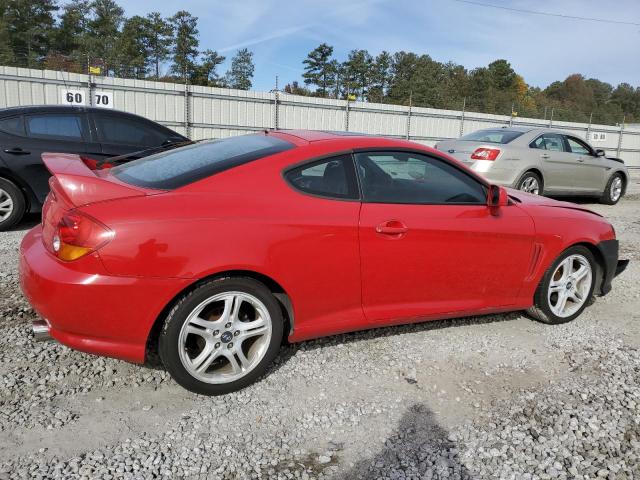 KMHHN65F74U142148 - 2004 HYUNDAI TIBURON GT RED photo 3