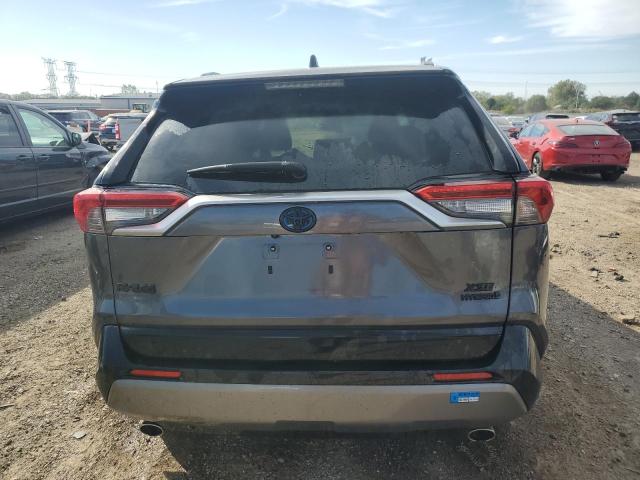 JTMEWRFV1KJ016121 - 2019 TOYOTA RAV4 XSE GRAY photo 6