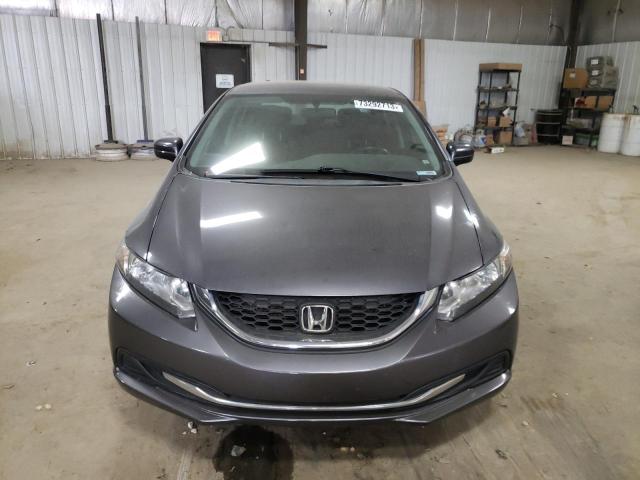 2HGFB2F5XFH505052 - 2015 HONDA CIVIC LX GRAY photo 5