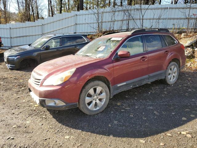 4S4BRBKC6B3322446 - 2011 SUBARU OUTBACK 2.5I LIMITED RED photo 1