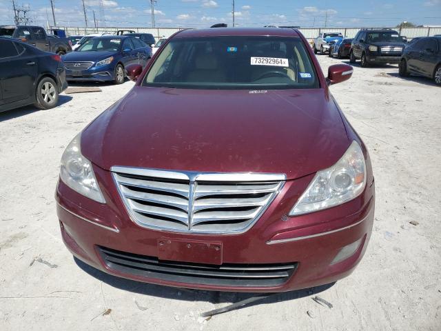 KMHGC4DE7BU140346 - 2011 HYUNDAI GENESIS 3.8L BURGUNDY photo 5