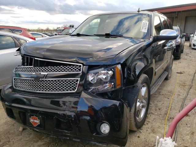 1GNSKCE06DR334748 - 2013 CHEVROLET TAHOE K1500 LTZ BLACK photo 1