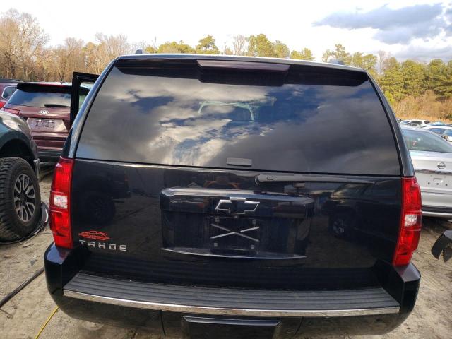 1GNSKCE06DR334748 - 2013 CHEVROLET TAHOE K1500 LTZ BLACK photo 6