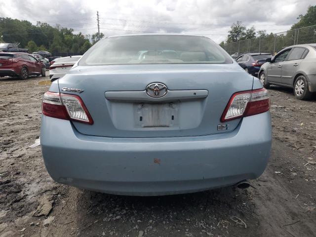 4T1BB46K49U080956 - 2009 TOYOTA CAMRY HYBRID BLUE photo 6