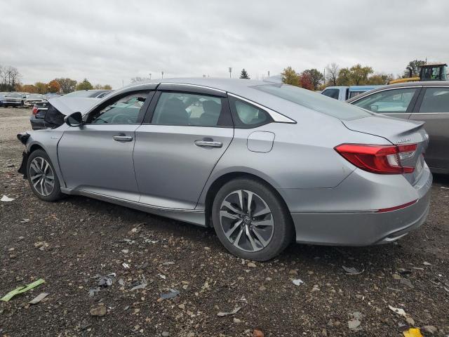 1HGCV3F40MA008594 - 2021 HONDA ACCORD HYBRID EX SILVER photo 2