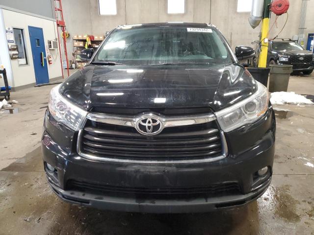 5TDBKRFH1FS141301 - 2015 TOYOTA HIGHLANDER LE BLACK photo 5