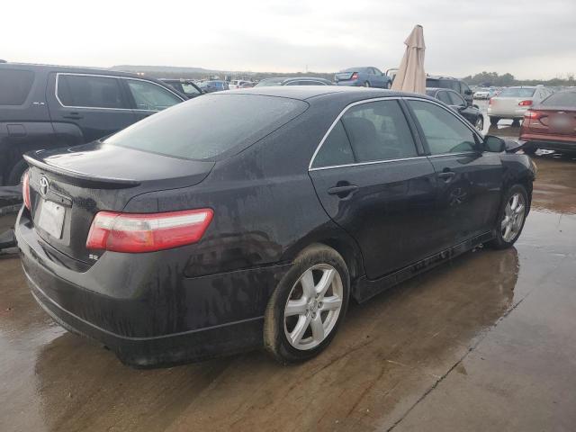 4T1BE46K17U548260 - 2007 TOYOTA CAMRY CE BLACK photo 3