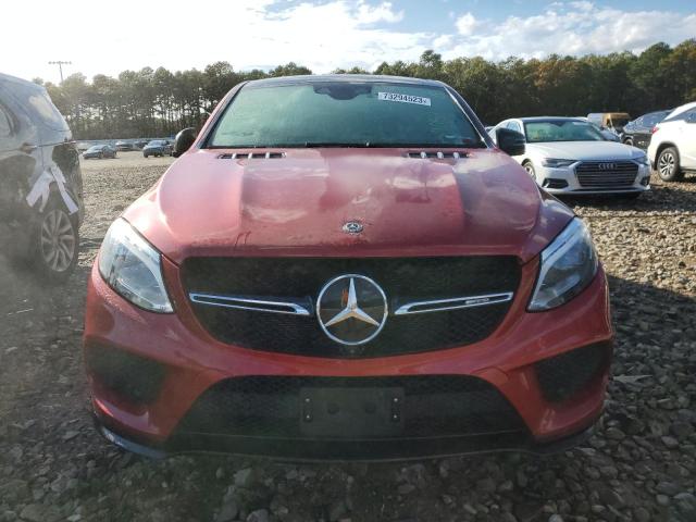 4JGED6EBXKA140511 - 2019 MERCEDES-BENZ GLE COUPE 43 AMG BURGUNDY photo 5