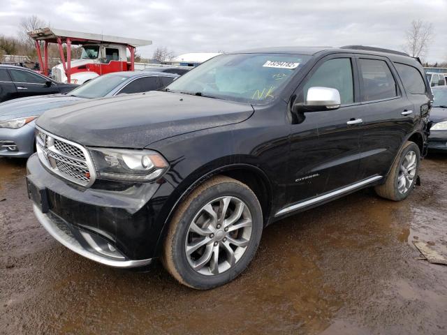 1C4SDJET5HC740398 - 2017 DODGE DURANGO CITADEL BLACK photo 1