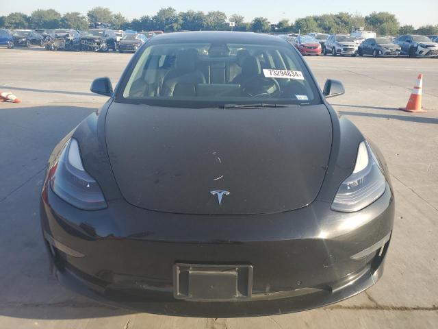 5YJ3E1EA6NF189459 - 2022 TESLA MODEL 3 BLACK photo 5