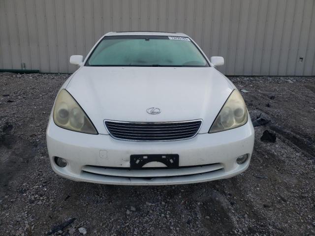 JTHBA30G765148631 - 2006 LEXUS ES 330 WHITE photo 5