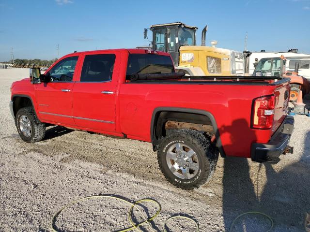 1GT12TEY1HF206127 - 2017 GMC SIERRA K2500 SLT RED photo 2