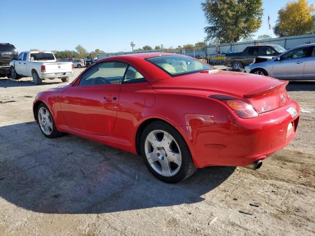 JTHFN48Y350071888 - 2005 LEXUS SC 430 RED photo 2