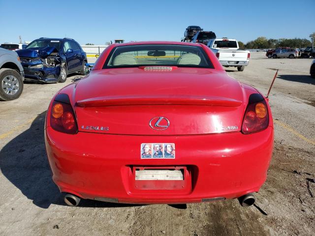 JTHFN48Y350071888 - 2005 LEXUS SC 430 RED photo 6