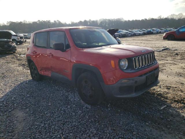 ZACCJAAT7GPC69884 - 2016 JEEP RENEGADE SPORT RED photo 4