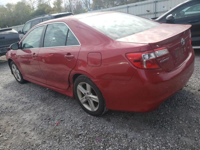 4T1BF1FK8EU844689 - 2014 TOYOTA CAMRY L RED photo 2