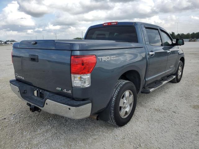 5TFHW5F15AX138298 - 2010 TOYOTA TUNDRA CREWMAX LIMITED BLUE photo 3