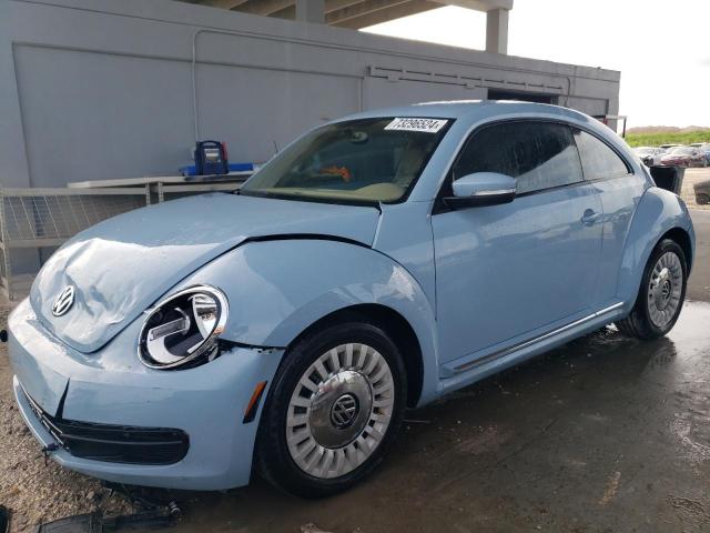 3VWJ17AT5FM641960 - 2015 VOLKSWAGEN BEETLE 1.8T BLUE photo 1