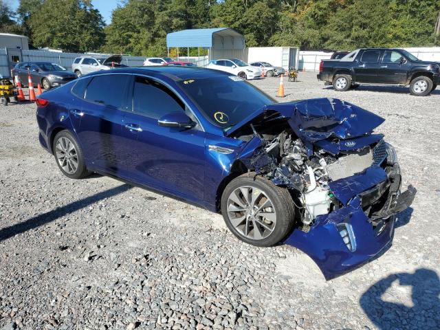 5XXGT4L32JG258720 - 2018 KIA OPTIMA LX BLUE photo 4