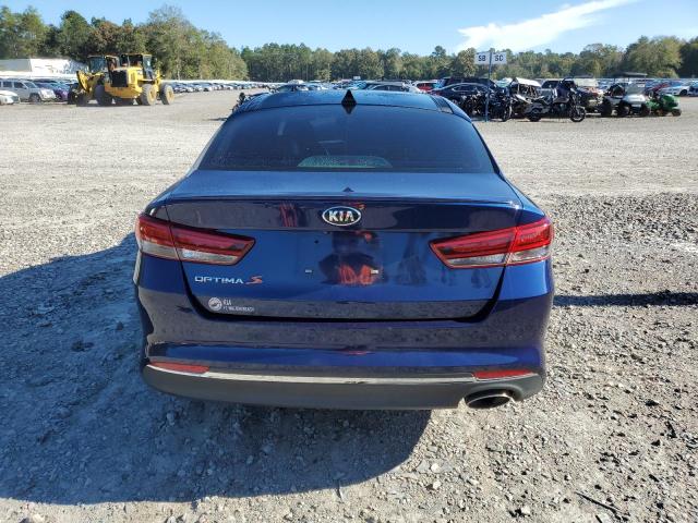 5XXGT4L32JG258720 - 2018 KIA OPTIMA LX BLUE photo 6