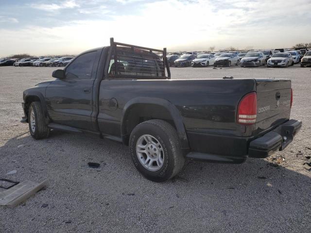 1D7FL36X03S266317 - 2003 DODGE DAKOTA SPORT BLACK photo 2