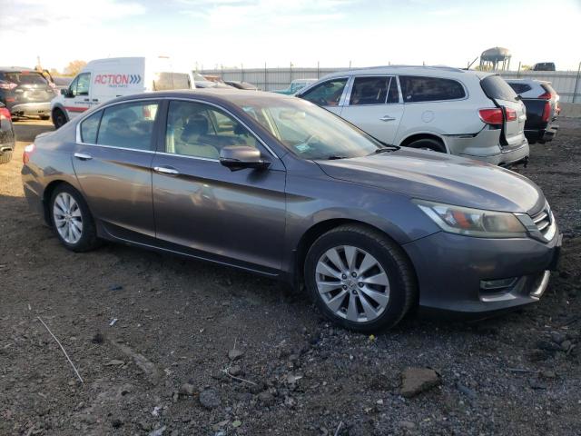 1HGCR2F78DA167081 - 2013 HONDA ACCORD EX GRAY photo 4