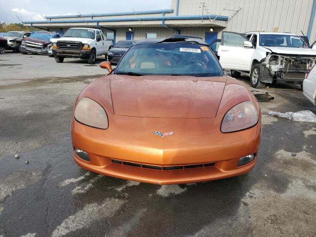 1G1YY26U875100015 - 2007 CHEVROLET CORVETTE ORANGE photo 5