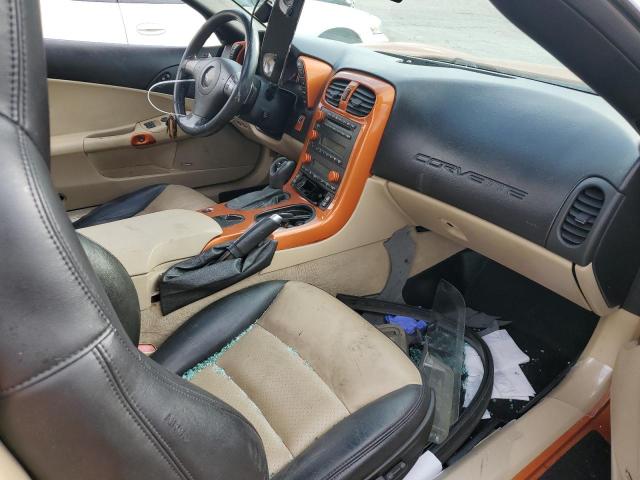 1G1YY26U875100015 - 2007 CHEVROLET CORVETTE ORANGE photo 8