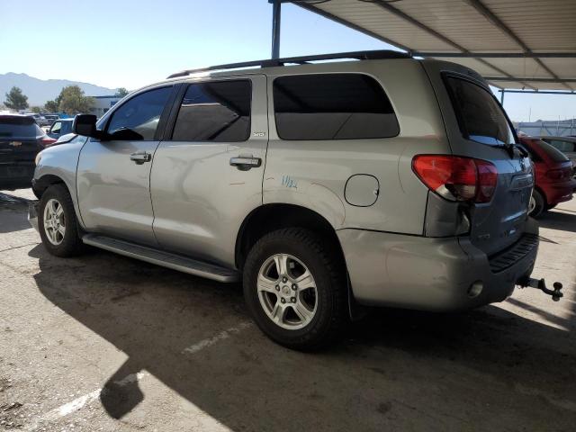 5TDBY64A38S017391 - 2008 TOYOTA SEQUOIA SR5 SILVER photo 2