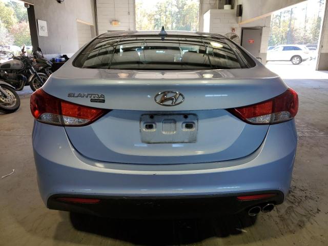 KMHDH6AE8DU003620 - 2013 HYUNDAI ELANTRA CO GS BLUE photo 6