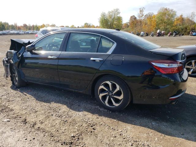 1HGCR3F09HA005569 - 2017 HONDA ACCORD EXL BLACK photo 2