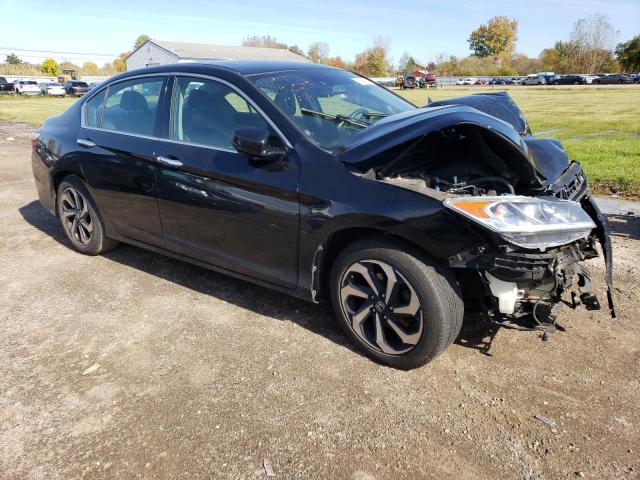 1HGCR3F09HA005569 - 2017 HONDA ACCORD EXL BLACK photo 4