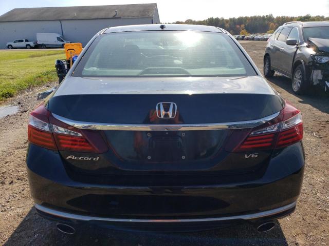 1HGCR3F09HA005569 - 2017 HONDA ACCORD EXL BLACK photo 6