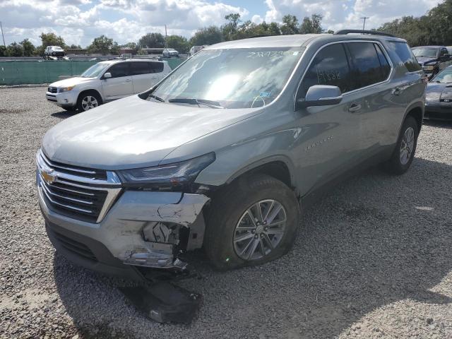 1GNERHKW6PJ132395 - 2023 CHEVROLET TRAVERSE LT GRAY photo 1