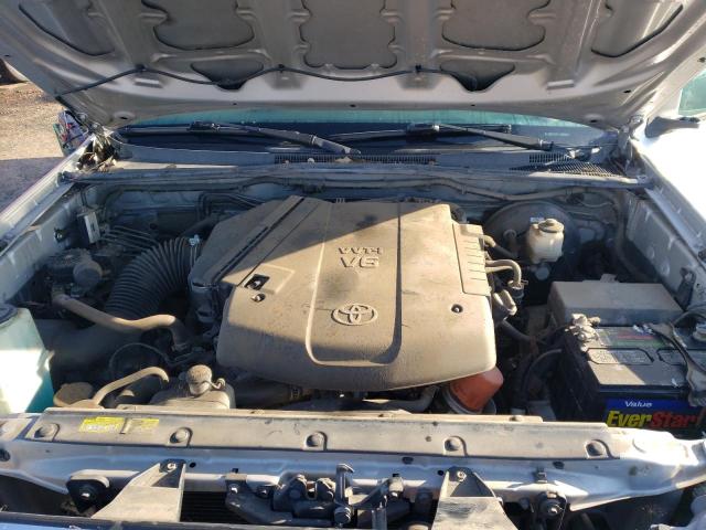 3TMJU4GN6CM132084 - 2012 TOYOTA TACOMA DOUBLE CAB PRERUNNER SILVER photo 11